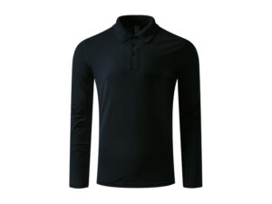 polo majica crna dugi rukav